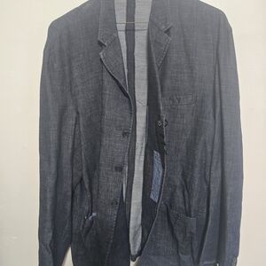 Paul Fredrick Dark Blue Sport Coat